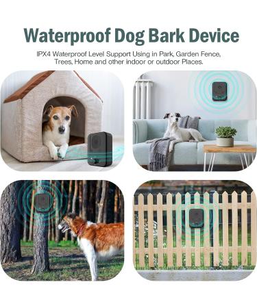 Anti Barking Device 3 Frequencies Dog Deterrent Devices 33Ft Ultrasonic Stop Deterrent Anti Barking Rechargeable Pet Gentle Dog Bark Control Device Training Tool for Big Small Dogs Indoor Outdoor - Buy Online on GoSupps.com