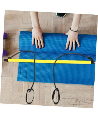 Pilates Bar Yoga Bands - Resistance Stretch Bands for Flexibility & Workout | Back Fitness Straps - Buy Online on GoSupps.com