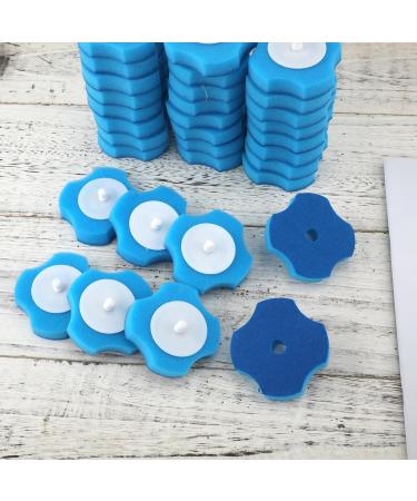 32pcs Upgraded Wand Refills Double-layered Upgraded Toilet Brush Wand Refills Toilet Bowl Wand Refills Toilet Wand Replacement Toilet Brush Refills for Cleaning (Blue) - Buy Online on GoSupps.com