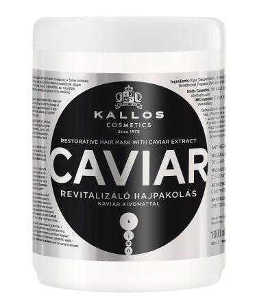 Kallos KJMN Caviar Revitalising Hair Treatment with Caviar Extract 1000 ml