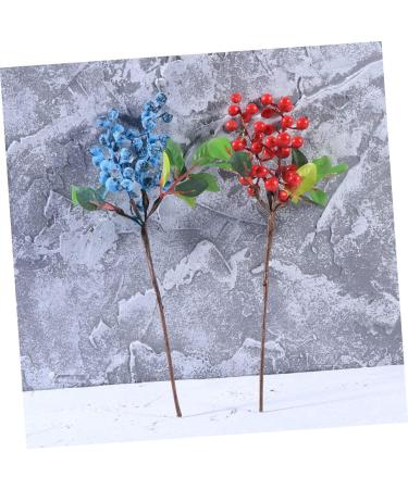 ABOOFAN 3pcs Christmas Stem Berries Artificial Branches Christmas Floral Stems Picks Christmas Flower Stems Picks Fake Berry Branches Christmas Berry Stems Faux Berry Picks Display Fruit - Buy Online on GoSupps.com