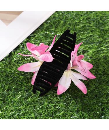 AJOIDR Fabric Flower Hair Claw Clip Spring Hair Barrettes Nonslip Jaw Clip Girl Fabric Hair Claw PonytailHolder Women Headwear White - Buy Online on GoSupps.com