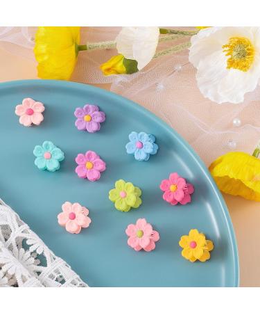 20Pcs Small Flower & Claw Hair Clips for Girls - Cute Hair Accessories for Women, Kids & Teens - Buy Online on GoSupps.com