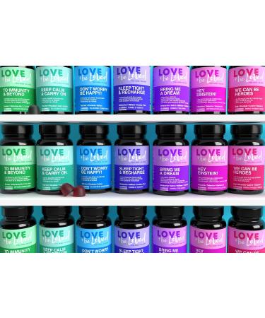 Immunity Gummies "To Immunity & Beyond" | 42 Vegan Gummies | Dietary Supplement | Natural Defenses | Fatigue Reduction | Made in France | Love and be Loved - Buy Online on GoSupps.com