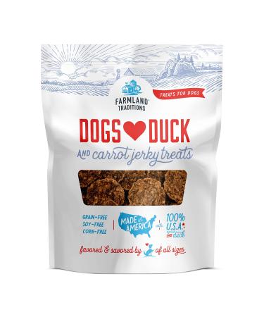 Farmland Traditions Dogs Love Duck and Carrot Jerky Treats 13.5 oz (382 g) - Buy Online on GoSupps.com