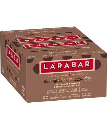 L RABAR Chocolate Brownie Fruit and Nut Energy Bar Pack of 16 Bars Gluten Free Vegan Family Pack Snack Bars 720 Grams Package - Buy Online on GoSupps.com