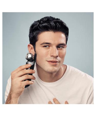 Braun Series 8 8417s Electric Razor for Men - Foil Shaver & Precision Beard Trimmer - Galvano Silver - Buy Online on GoSupps.com