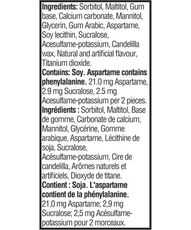 Dentyne Ice Avalanche Chewing Gum - 6 bottles (60 pieces) - Sugar-Free Gum - Buy Online on GoSupps.com