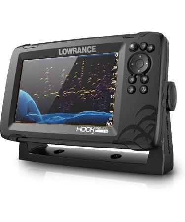 Lowrance Hook Reveal 7 Fish Finder Bundle | 7 Display with Transducer & Optional Preloaded Maps | TripleShot & C-Map Contour+ Ready - Buy Online on GoSupps.com