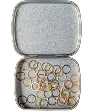 Knit Picks Metallic Stitch Marker Set - Small 45 Pack | Premium Quality Markers for Knitting Projects - Buy Online on GoSupps.com