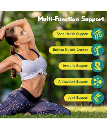 (2 Pack) 1200mg Calcium Citrate with Vitamin D3 Gummies, Ultimate Absorption, Chewable Calcium Citrate with Vitamin D3 K2 C, Magnesium, Zinc for Bone, Muscle, Immune Support- Raspberry, 120 Gummies - Buy Online on GoSupps.com