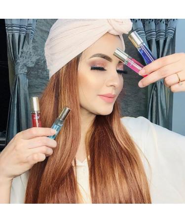 Perfume Gift Set for Women (4 * 10 ml) Luxury Scent Aqua Fruity Floral Woody Musky & Spicy Fragrance with Long Lasting | Roll on Perfume Set | Alcohol-Free - Buy Online on GoSupps.com