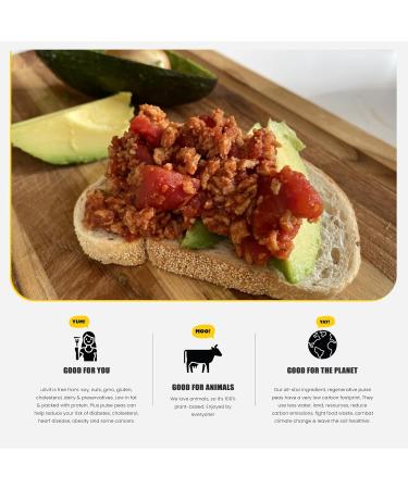 Ulivit Crumblz - Mushroom Boost Crumblz - 60g of Protein | High Protein Steak Crumbles | 0g Sugar | Gluten Free Soy Free | Keto Friendly | Non GMO | Vegan Plant Based Protein Meals | 3 pack Mushroom Boost Crumblz 3-Packs - Buy Online on GoSupps.com