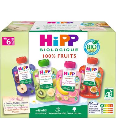 HiPP Organic Multipack gourds 4 varieties from 6 months - 32 x 90 g - Buy Online on GoSupps.com