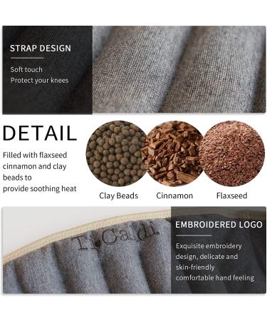 Ti Caldi Microwave Heating Pad - Natural Hot/Cold Therapy for Knee, Muscle, Joints, Back, Neck, Shoulder - Portable & Reusable - Buy Online on GoSupps.com