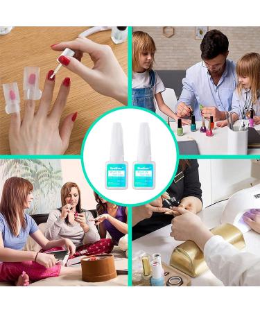 3 Pieces of Extra Strong Nail Tip Glue - 10g Professional Tipper Glue for Nail Extensions - Buy Online on GoSupps.com