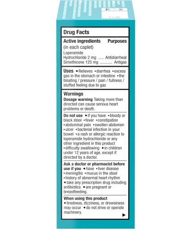 Imodium Advanced Rapid Relief Anti-Diarrheal Caplets 20 Count (Pack of 1) - Packaging May Vary - Buy Online on GoSupps.com