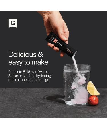 Gainful Hydration + Caffeine Powder Packets with Key Electrolytes Magnesium & Sodium + L Theanine Low Sugar Drink Mix Strawberry Lemonade 21 Sticks Strawberry Lemonade (Caffeinated) 6.59 Ounce (Pack of 1) - Buy Online on GoSupps.com