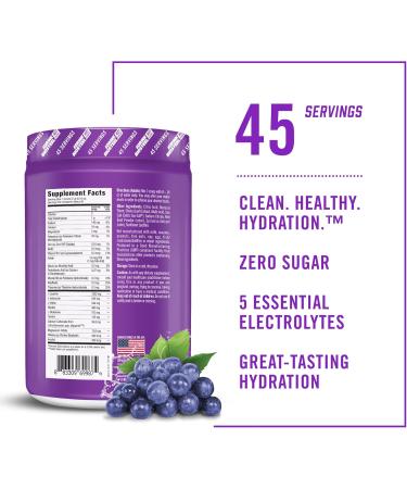 BioSteel Zero Sugar Hydration Mix | Grape Flavor | 5 Essential Electrolytes | 45 Servings | Optimal Hydration for All Sports - Buy Online on GoSupps.com