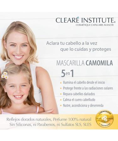 Clear Institute Chamomile Mask - 95% Natural Ingredients for Soothing Scalp | Nourishes & Enhances Shine | 150 ml - Buy Online on GoSupps.com