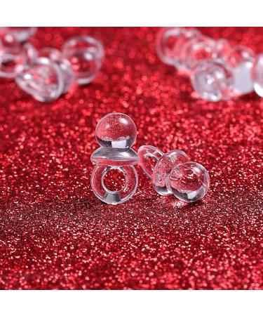 Milists 50-Piece Pacifier Party Gifts | Toddler & Newborn Acrylic Pacifiers | Baby Hairpins for Girls - Buy Online on GoSupps.com