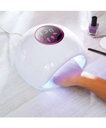 Northpoint UV LED Nail Dryer Lamp - 36W Performance LCD Display & Movement Sensor Timer (Pink) | Perfect for Schellack Nail Polish - Fast International Shipping - Buy Online on GoSupps.com