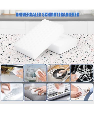 Hoadoek Dirt Eraser Sponge Pack of 10 Magic Wall Eraser Cleaning Sponges for Kitchen Bathroom Living Room Furniture Wall Shoe - Buy Online on GoSupps.com