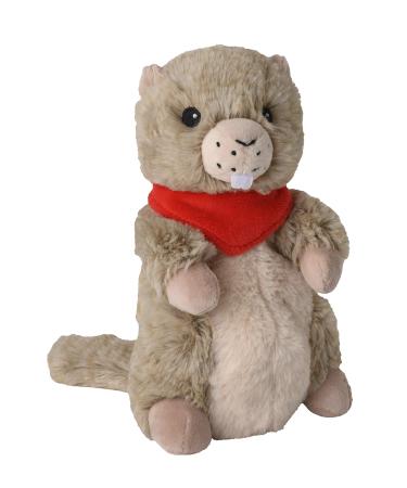 Warmies heat pad/stuffed toy "Minis Marmot" removable millet lavender filling 20cm 280g