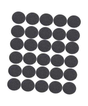 minkissy 1 Frosted Sheet Gel Nail Remover Esmalte De U as En Gel Electric Nail Buffer Manicure Grinding Pad Round Sanding Discs Nail File Electric Pedicure Grinding Accessories Foot 2.5x2.5cm Black