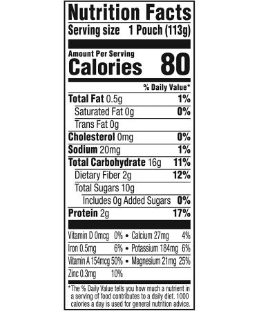 Plum Organics Mighty 4 Baby Food Pouch | Banana, Blueberry, Sweet Potato | Organic Squeeze | 6 Pack (4 oz) - Buy Online on GoSupps.com