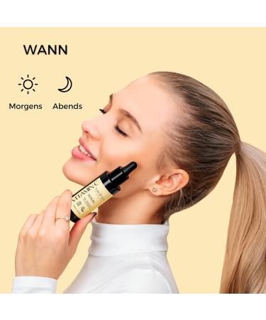 Meina Bio 10% Vitamin C Serum - Organic Anti-Aging Facial Serum for Glowing Skin | Vegan & Natural | 30ml - Buy Online on GoSupps.com