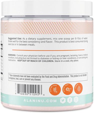 Alani Nu BCAA Supplement Powder - Muscle Recovery Post-Workout Vitamins, Hawaiian Shaved Ice Flavor | 30 Servings - Buy Online on GoSupps.com