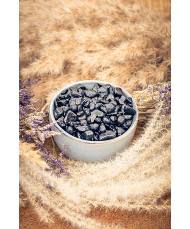 Buy Black Tourmaline Mini Tumbled Stones | 100g Premium Quality Gemstone Chips | 4-8mm - Lebensquelle Plus - Buy Online on GoSupps.com