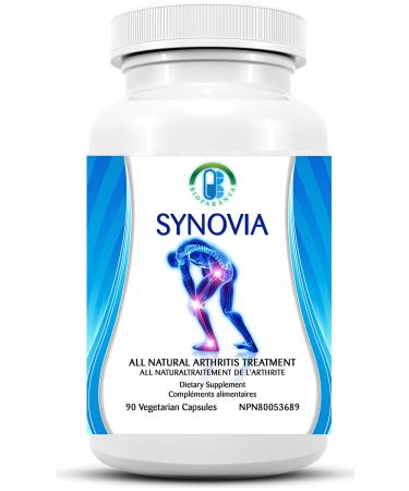 SYNOVIA - New Pain Relief for Arthritis (Back, Neck, Knee, Hand) - Increases Mobility, Improves Joint Health, Reduces Inflammation
