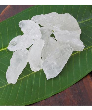Buy Alum Stone Block - Natural White Alum Crystal Rock (7oz/200g) for Shaving & Skincare | Phitkari Crystal Stone - Buy Online on GoSupps.com
