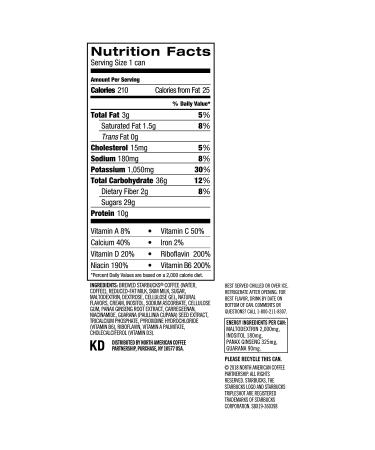 Starbucks Tripleshot Energy French Vanilla Espresso Coffee 15 oz Cans (12 Pack) | 225mg Caffeine | Extra Strength - Buy Online on GoSupps.com