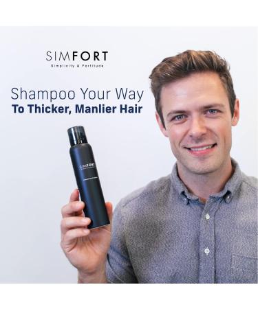 Carbonic Acid Shampoo & Conditioner Set - 5.3oz & 4.2oz for Thicker Stronger Hair Growth - Natural Ingredients No Parabens/Sulfates - Unisex - Buy Online on GoSupps.com
