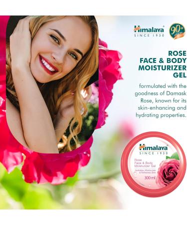 Himalaya Rose Face & Body Moisturizer Gel - 300ml - Buy Online on GoSupps.com