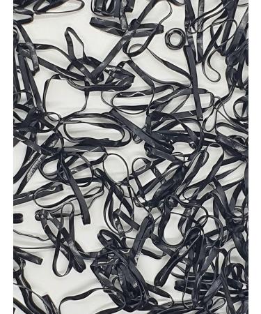 700 PCS Black Small Hair Elastic Bands for Hair - Elastic Hair Bands for Styling - Buy Online on GoSupps.com