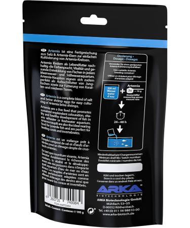 Microbe-Lift Artemia - 195 g - Complete Kit with Artemia Eggs Plus Salt Provides Live Food Ideal for A - Buy Online on GoSupps.com