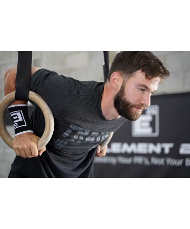 Sweatbands for Men and Women (4 Pack) - Wristbands for Cross Training, Weightlifting - Black Medium - Buy Online on GoSupps.com