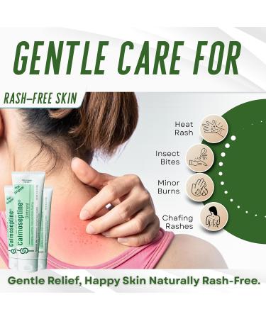 Calmoseptine Ointment 4 oz Tube (Pack of 12) - Baby Diaper Rash Cream Ointments for Butt rash Calmoseptine Ointment for heat Rashes and Itching Relief Effective Diaper Rash Cream for Adults and Kids - Buy Online on GoSupps.com