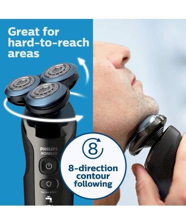 Philips Norelco Shaver 6900 S6810/82 - Series 6000 Electric Razor with Charging Stand | International Shipping Available - Buy Online on GoSupps.com