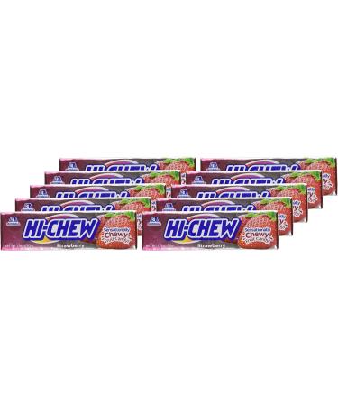 Hi-Chew Strawberry Fruit Chews Candy 50 g - Buy Online on GoSupps.com