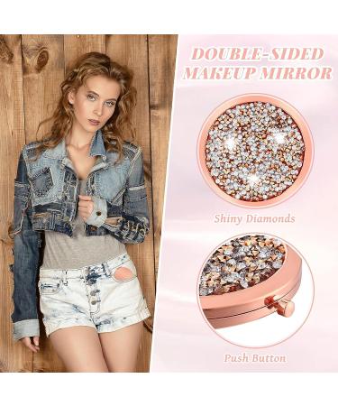 Compact Cosmetic Mirror 2.75 Inch - Pocket Makeup Mirror for Purse Travel - Bridesmaid and Bridal Shower Gifts (12 Pcs) - Buy Online on GoSupps.com