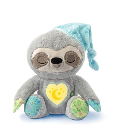 VTech Baby Schnarchi Slumber Sloth | Cuddly Sleep Aid Toy with Sounds Music & Night Light for Infants - Buy Online on GoSupps.com
