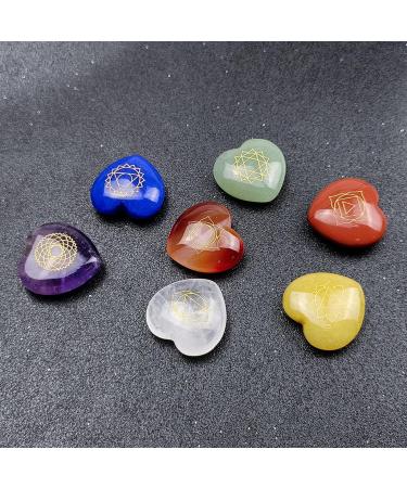 Seven Chakra Healing Crystal Love Stone Bracelet - Reiki Balancing Spiritual Meditation Therapy - Buy Online on GoSupps.com