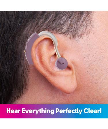 Set of 2 Small Noise-Reducing Digital Devices for Adults, Seniors & Women - Purple - Buy Online on GoSupps.com