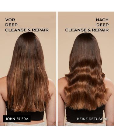 John Frieda Repair & Detox - Shampoo for damaged hair with avocado oil and green tea 250 ml - Buy Online on GoSupps.com
