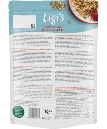 Lizi's Granola - Low Sugar - 500g - Buy Online on GoSupps.com